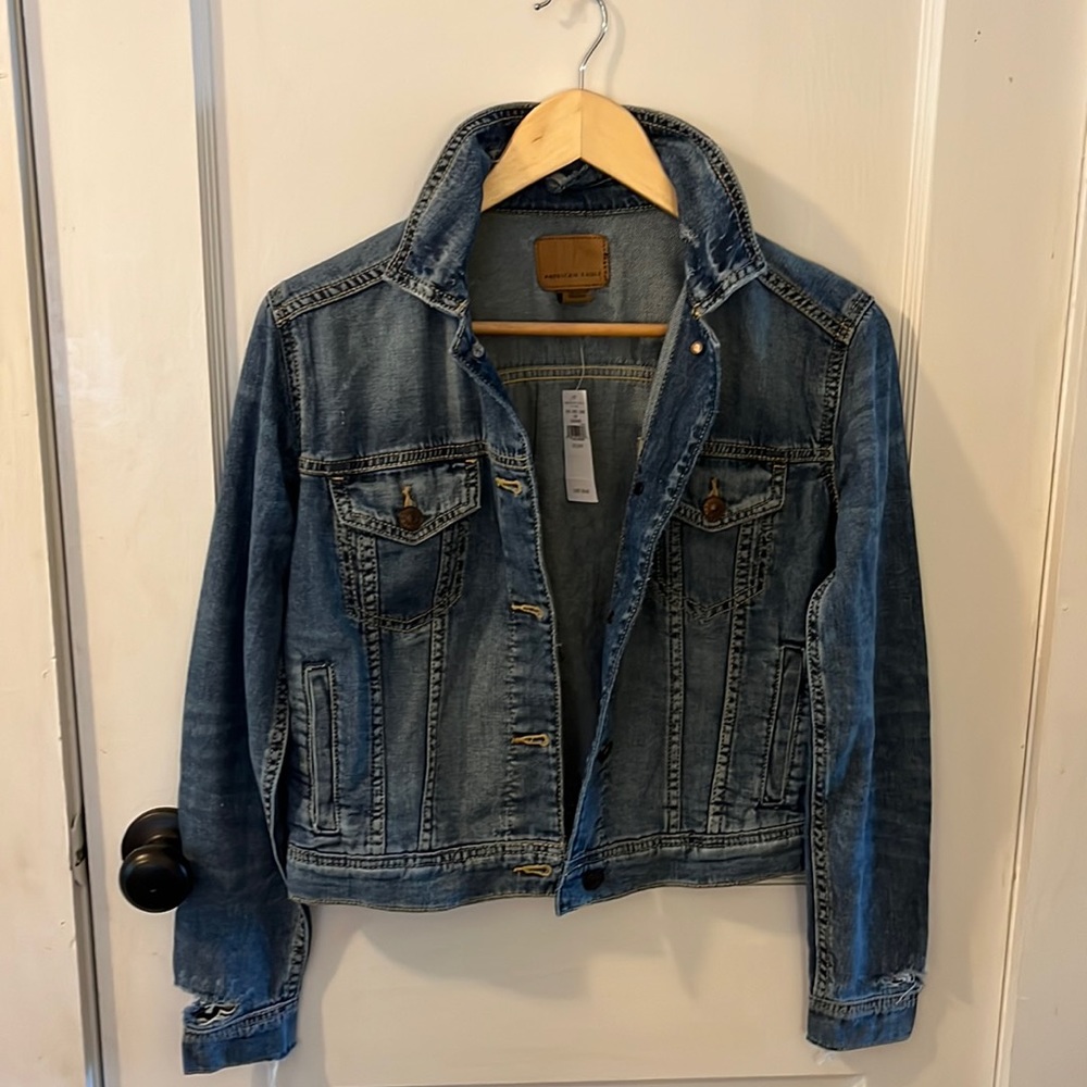 American Eagle Jean Denim Jacket XXS